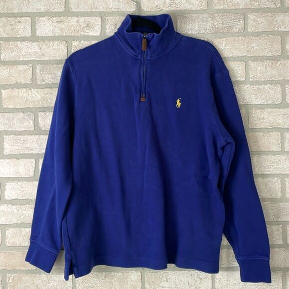 Polo by Ralph Lauren Other - Ralph Lauren mock neck navy blue sweater size M